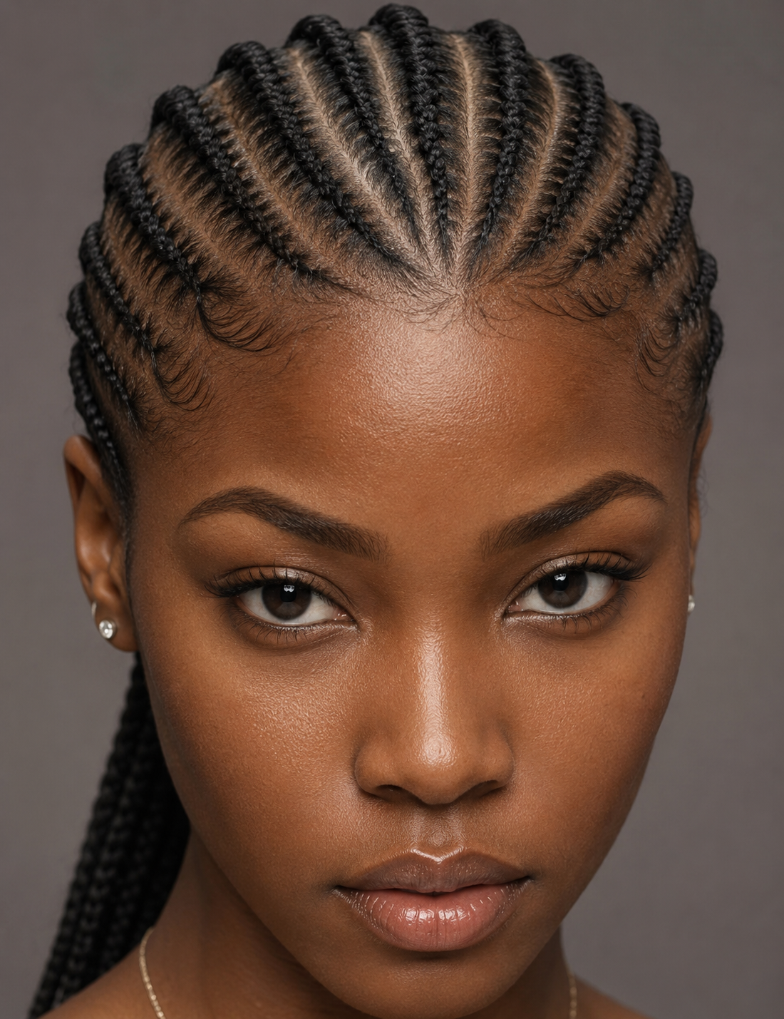 Cornrows at Prees Prees Beauty Lounge