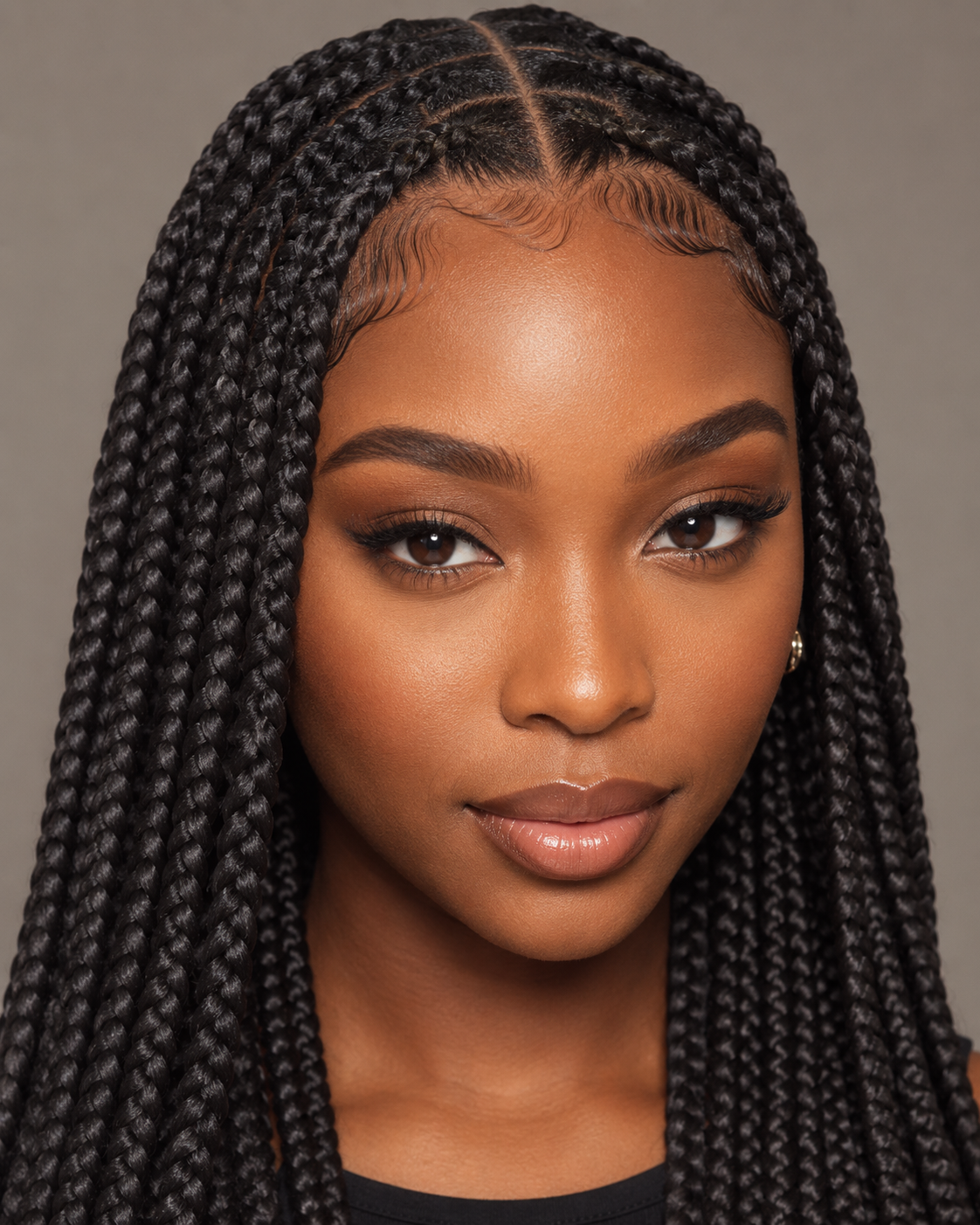 Knotless Braids at Prees Prees Beauty Lounge